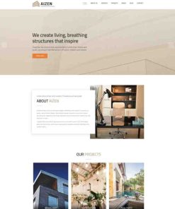 HTML5室内设计建筑设计公司网站模板