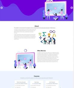 HTML5网络教育学习网站模板