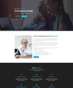 老年保健医疗机构网站模板