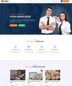 HTML5响应式在线教育网站模板