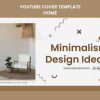 室内设计youtube封面模板