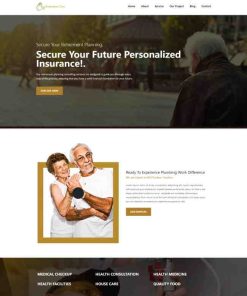 HTML5退休咨询服务公司网站模板
