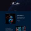 NFT现代艺术科技公司网站模板