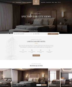 HTML5豪华酒店预订宣传网站模板