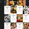 扁平化高端西餐厅HTML5模板