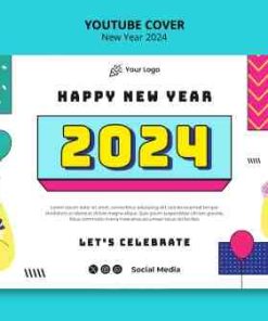 2024新年横幅模板设计