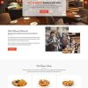 餐饮行业Bootstrap模板