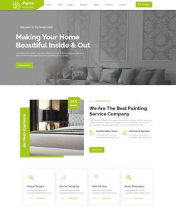 HTML5智能家居酒店网站模板