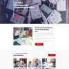 HTML5管理咨询服务公司网站模板