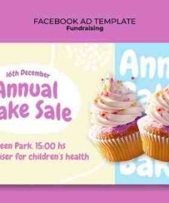 美味烘焙宣传横幅模板设计