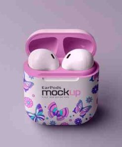 蓝牙耳机包装样机模板