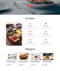 美团外卖订餐网站模板