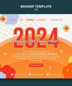2024新年网页界面PSD素材