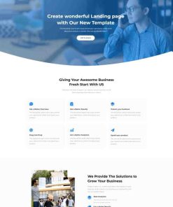 网站建设服务公司HTML5模板