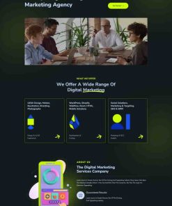 HTML5数字机构设计服务网站模板
