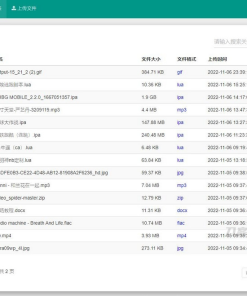 彩虹外链网盘V5.3新增用户系统与分块上传