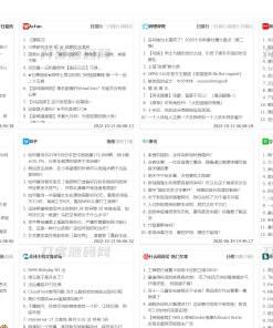 全新热搜热门榜内容系统聚合源码