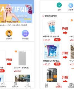完美版积分商城系统-奇偶商城系统源码+独立代理后台