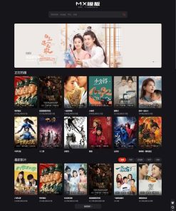 两套苹果CMS付费模板：MXone自适应模板+仿电影先生2.0