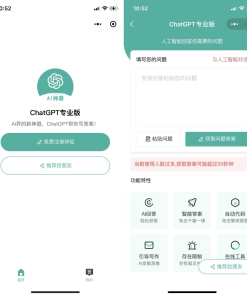 火爆全网的ChatGPT小程序页面模板，让AI回答你的任何问题！