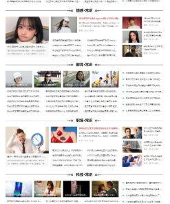仿新版《趣味网》视频文章问答综合网站源码_帝国CMS7.5