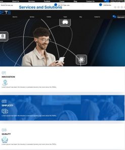 HTML5技术开发服务解决公司网站模板