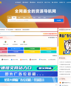 2025最新总裁导航系统源码 全新重构版强势回归