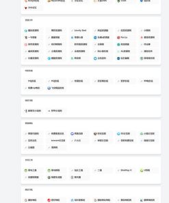 Thinkphp仿918国际导航简洁模板网址导航整站源码+数据打包