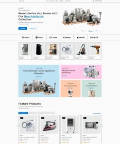 HTML5家用电器在线商城网站模板
