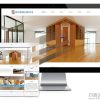php开发的木质装饰材料建材公司网站模板源码 带手机端