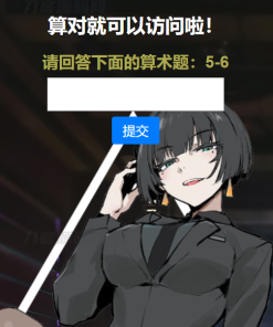 网站安全防护升级_智能算术题验证源码（防网络攻击）
