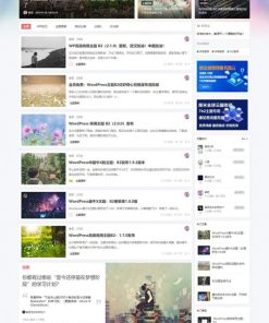 WordPress新闻文章博客主题模板 柒比贰v2.9.8主题无限制版