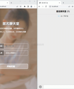 七分钟交友匿名聊天室源码