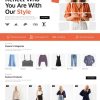 CSS时尚服饰在线商城网站模板