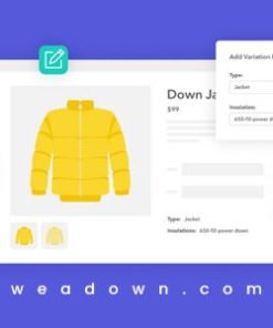 iconic woocommerce custom fields for variations 标志性的 WooCommerce 变体自定义字段