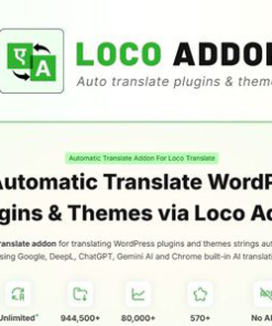 automatic translate addon for loco translate pro Loco Translate Pro 的自动翻译插件