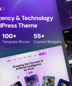 AIMO AI 代理技术 WordPress 主题aimo ai agency technology wordpress theme