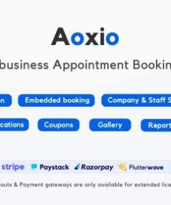 AOXIO SaaS 多业务服务预订软件aoxio saas multi business service booking software