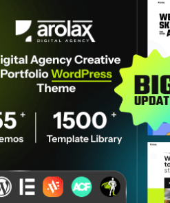 Arolax 创意数字代理主题arolax creative digital agency theme