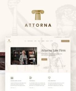 围绕 WordPress 主题attorna wordpress theme