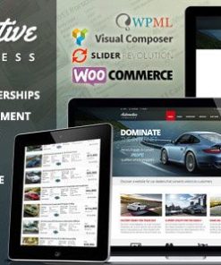 汽车 WordPress 主题automotive wordpress theme