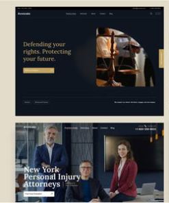 律师 WordPress 主题avvocato wordpress theme