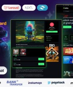 Axtro 游戏买卖订阅礼品卡 Laravel 脚本axtro games buy and sell subscription gift card laravel script