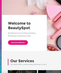 Beautyspot 美容院 WordPress 主题beautyspot beauty salon wordpress theme