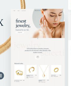珠宝 WordPress 主题bijoux wordpress theme