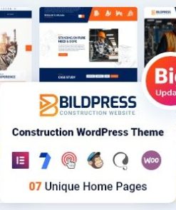 图片版建筑 WordPress 主题bildpress construction wordpress theme