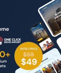 建筑公司 WordPress 主题builtup construction company wordpress theme