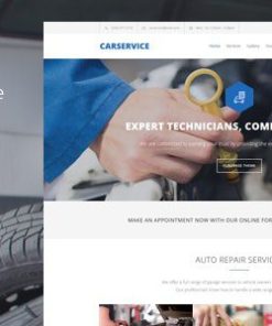 汽车服务机械师汽车商店 WordPress 主题car service mechanic auto shop wordpress theme