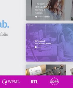 创意实验室 WordPress 主题creative lab wordpress theme