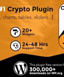 cryptocurrency widgets pro wordpress crypto plugin 加密货币小部件专业版 WordPress 加密插件